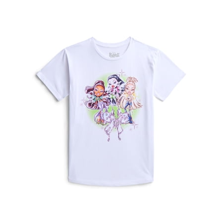 Bratz Girls Graphic Tee with Short Sleeves Now $3.03