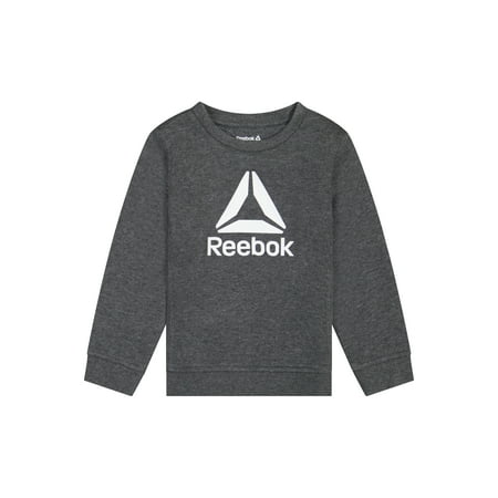 Reebok Toddler Boy Fleece Crewneck Sweatshirt Now $5.88