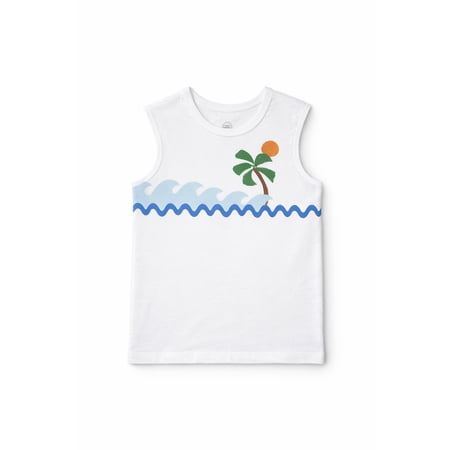 Wonder Nation Toddler Boys Muscle Tank Now $3.10