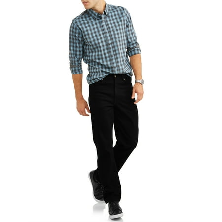 George Men's & Big Men's Relaxed Fit 100% Cotton Jeans Now $10.00