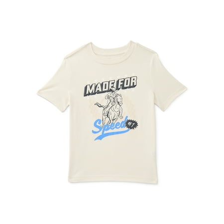 Wonder Nation Little Boys Graphic Tee with Short Sleeves Now $5.98