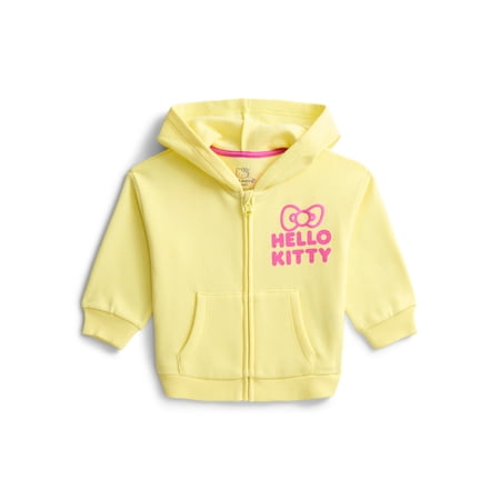 Hello Kitty Baby Girls' Full Zip Graphic Hoodie, Sizes 0/3M-6/9M Now $2.24