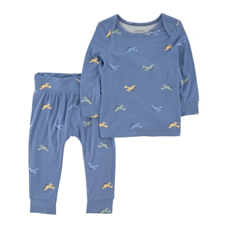 Carter's Child of Mine Baby ComfySoft Outfit Set, 2-Piece Months