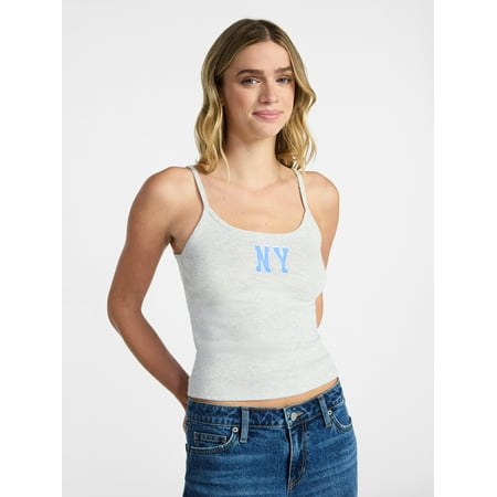 No Boundaries Scoop Neck Cami Top, Women's XXS-XXL Now $2.09