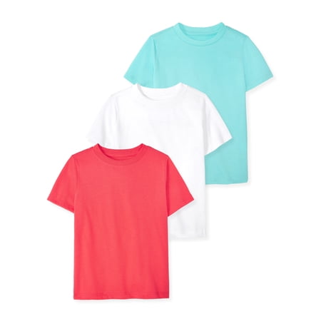 Garanimals Newborn, Baby & Toddler Boy Cotton Short-Sleeve Solid T-Shirts, 3-Pack Now $7.50