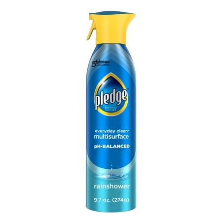 Pledge pH-Balanced Multisurface Spray, Everyday Cleaner, Rainshower Scent, 9.7oz Now $5.58