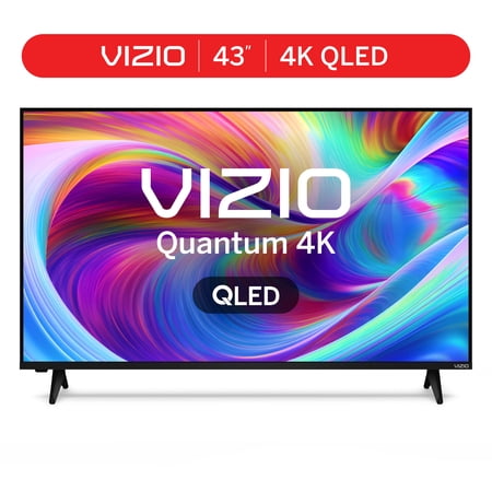 VIZIO 43" Class Quantum 4K QLED HDR Smart TV Now $188.00