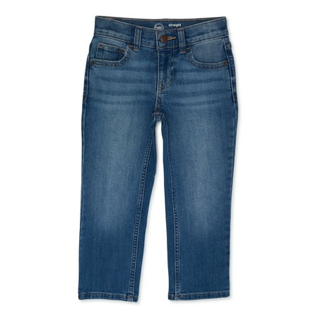 Wonder Nation Boys Straight Fit Denim Jeans, & Husky Now $8.98