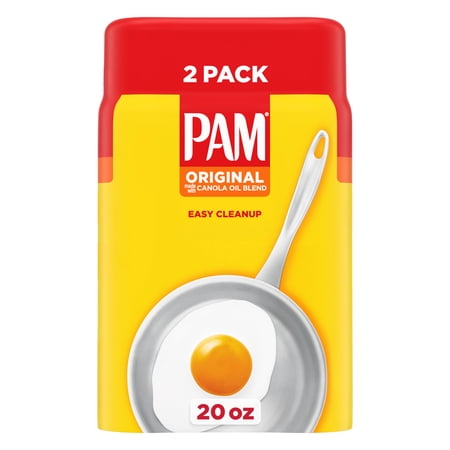 PAM Original Non-Stick Cooking Spray, Canola Oil Blend, Great for Air Fryer, Baking & Now $8.98