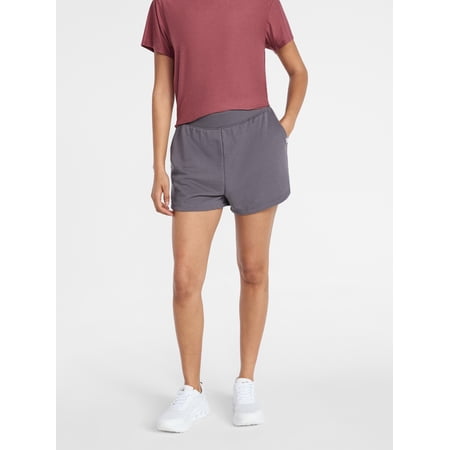Athletic Works Women's French Terry Shorts, 3" Inseam Now $4.15