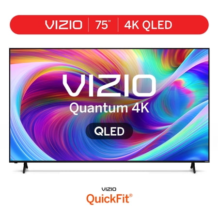 VIZIO 75" Class Quantum 4K QLED HDR Smart TV Now $428.00