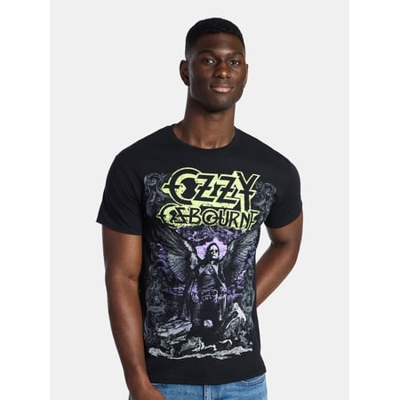Ozzy Osbourne Men's and Big Men's Ozzy Has Wings Graphic Tee Now $9.88