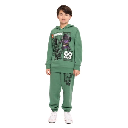 LEGO® Fortnite Boys Long Sleeve Graphic Hoodie and Joggers Set, 2-Piece Now $8.54