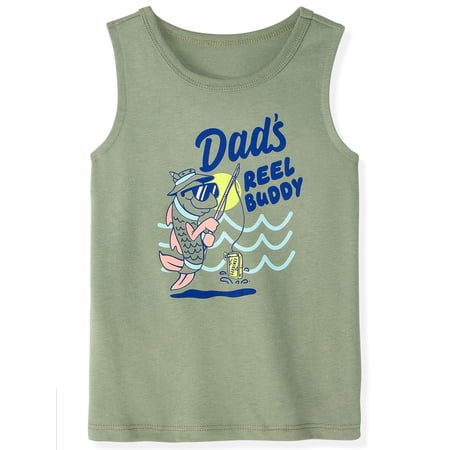 Garanimals Newborn, Baby & Toddler Boy Cotton Graphic Tank Top