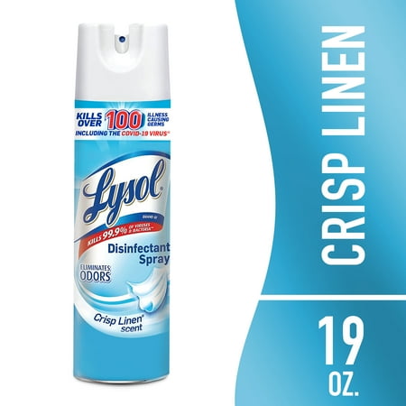 Lysol Disinfectant Spray, Sanitizing and Antibacterial Spray, Deodorizer, Crisp Now $6.97