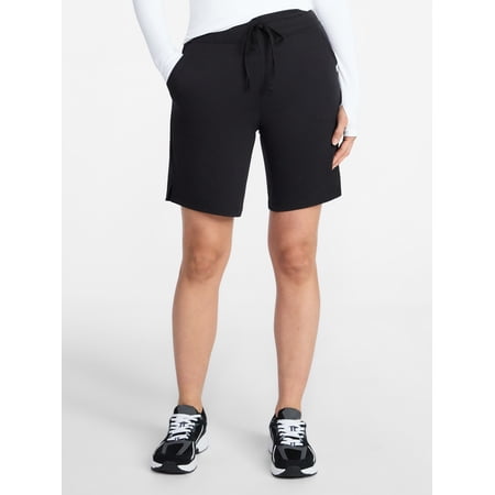 Athletic Works Women's and Women's Plus French Terry Bermuda Shorts Now $6.00