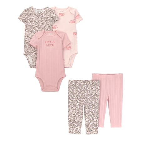Carter's Child of Mine Baby Outfit Set, 5-Piece, Months Now $10.00