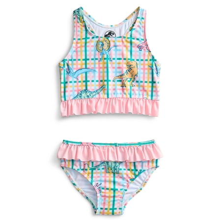 Character Toddler Girl Ruffle Tankini Swimsuit, 2-Piece Now $9.99