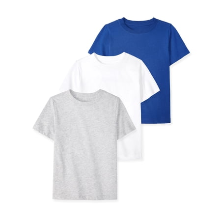 Garanimals Newborn, Baby & Toddler Boy Cotton Short-Sleeve Solid T-Shirts, 3-Pack Now $7.69