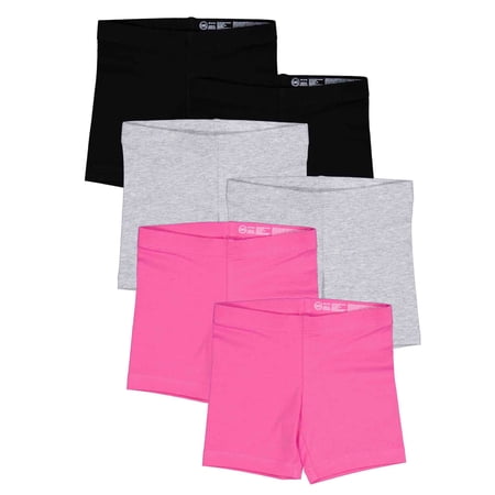 Wonder Nation Girls Bike Short, 6-Pack, & Now $8.89