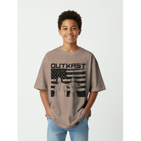 Outkast, Boys' Mineral Wash Graphic T-Shirt Now $6.84