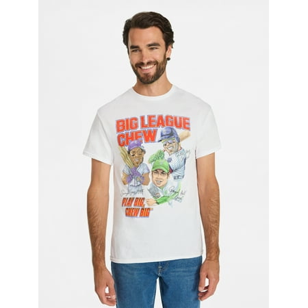 Big League Chew Men's & Big Men's Graphic Tee Shirt