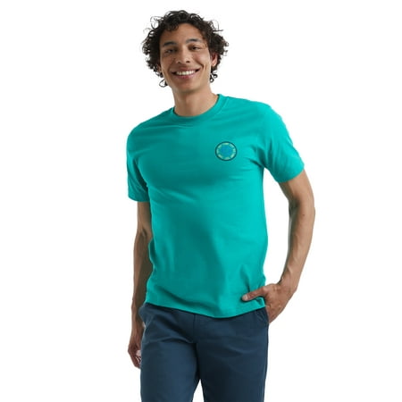 Hanes All Gender Explorer Collection City, Land, Sea Patch Graphic T-Shirt Now $4.99