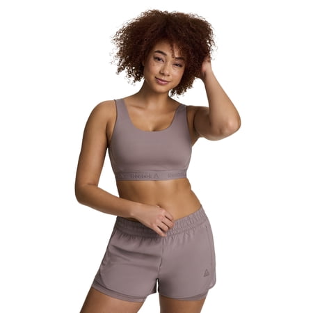 Reebok Women's Endurance Bra with Medium Impact and Removable Cups Now $10.80