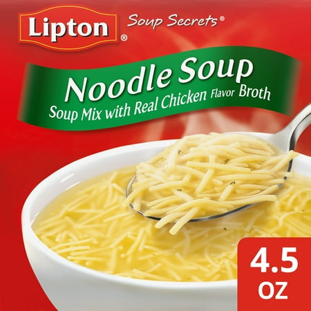 Lipton Soup Secrets Instant Noodle Soup Mix Chicken Flavor Broth, 2 Count Box Regular Now $1.97