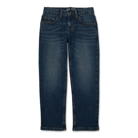 Wonder Nation Boys Relaxed Denim Jeans, , Slim & Husky