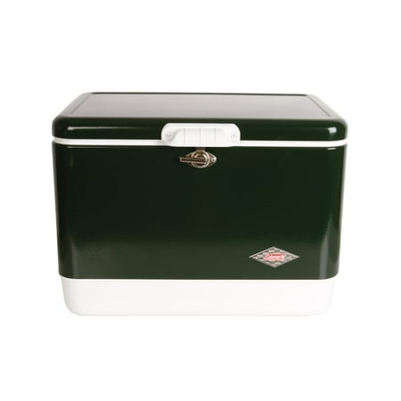Coleman Vintage 54-Quart Steel Belted Cooler, Green Now $159.99