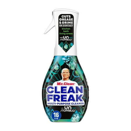 Mr. Clean Clean Freak All Purpose Cleaner Spray, Multi-Surface Cleaning, Unstopables Now $4.94