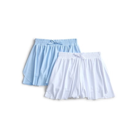 Hind Girls Athletic Butterfly Flutter Shorts, 2-Pack Now $7.00