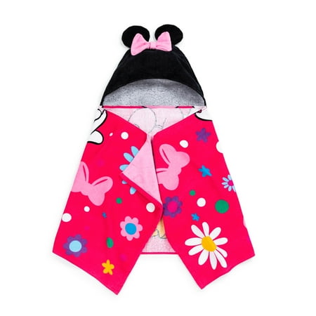 Minnie Mouse Kids Cotton Hooded Towel Now $13.44