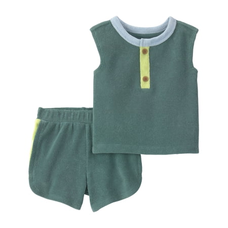 Carter's Child of Mine Baby Boy Outfit Set, 2-Piece, Sizes 0/3-24 Months Now $7.00