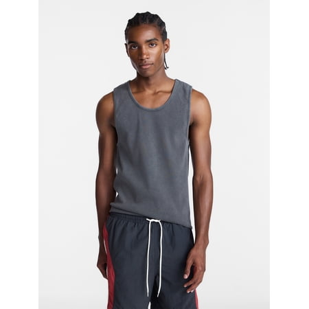 No Boundaries Ribbed Tank Top, Men's XS-5XL Now $8.78