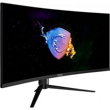 MSI 34" Curved UWQHD HDMI DP 144Hz 1ms Adaptive-Sync LCD Gaming Monitor - Optix Now $174.00