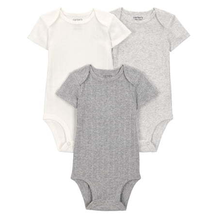 Carter's Child of Mine Baby Bodysuits, 3-Pack, Months Now $6.50