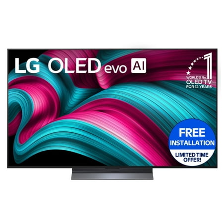 LG 83" C5 Series OLED evo AI 4K Smart 25 TV, OLED83C5PUA Now $2999.00