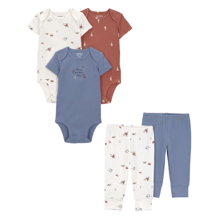 Carter's Child of Mine Baby Outfit Set, 5-Piece, Months Now $10.00