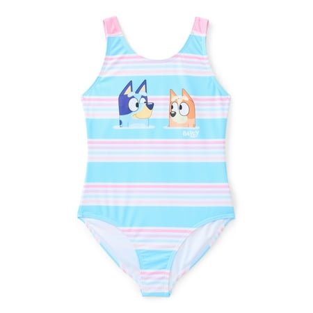 Dreamwave Apparel Girls Bluey Character Swimsuit One-Piece Now $9.50