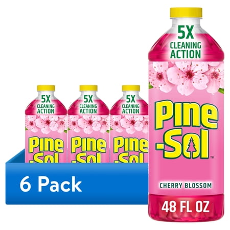 Pine-Sol Multi-Surface Cleaner, Cherry Blossom, 48 Fluid Ounces Now $25.60