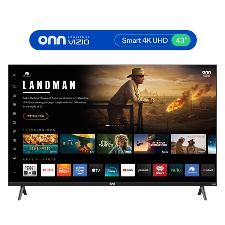 onn 43" Class 4K UHD Powered by VIZIO Smart Television, 43S4V1 Now $148.00
