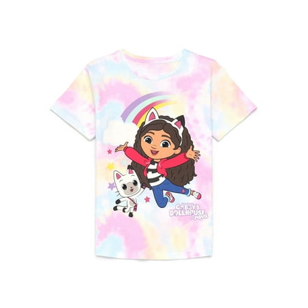 Gabby's Dollhouse Girls Short Sleeve Graphic T-Shirt Now $7.98