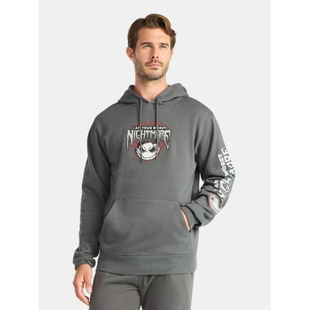 The Nightmare Before Christmas Men's and Big Men's Graphic Hoodie