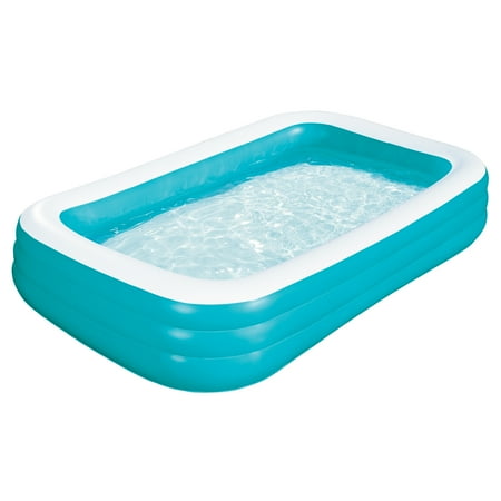 Bluescape 10ft Rectangular Family Inflatable Swimming Pool for Ages 6 and Up Now $29.97