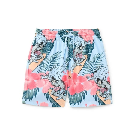 Batman Boys' Print Swim Shorts Now $10.00