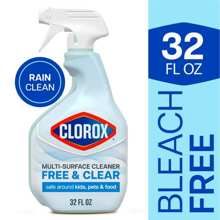 Clorox Free & Clear Multi Surface Cleaner, Spray Bottle, Fragrance Free, 32 fl oz Now $4.28