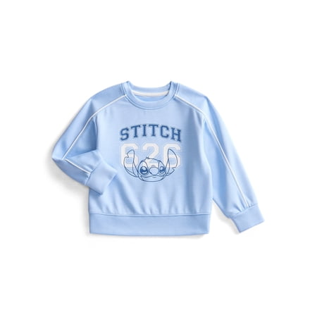 Stitch Toddler & Big Girls Active Graphic Sweatshirt with Long Sleeves Now $4.00