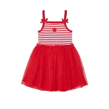 Way to Celebrate Toddler Girl Patriotic Americana Americana Tutu Dress Now $7.00